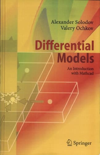 Differential Models An Introduction with Mathcad