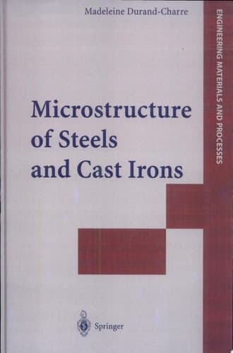 Microstructure of Steels and Cast Irons