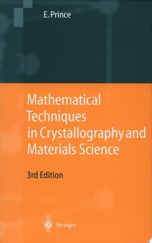 Mathematical Techniques in Crystallography and Materials Science