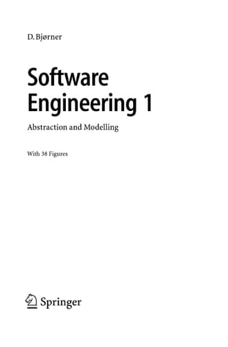 Software Engineering 1 Abstraction and Modelling
