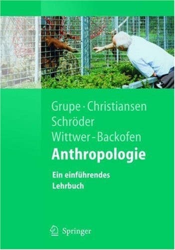 Anthropologie ein einführendes Lehrbuch