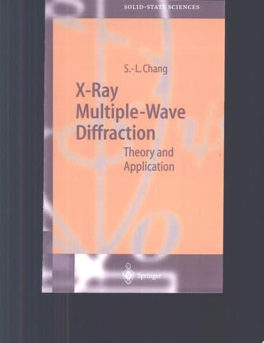 X-Ray Multiple-Wave Diffraction Theory and Application