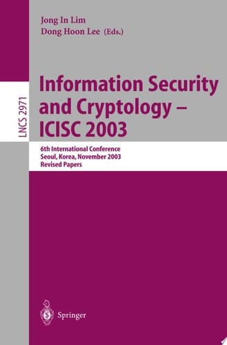 ICISC 2003
