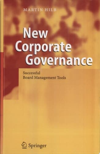 New Corporate Governance Successful Board Management Tools