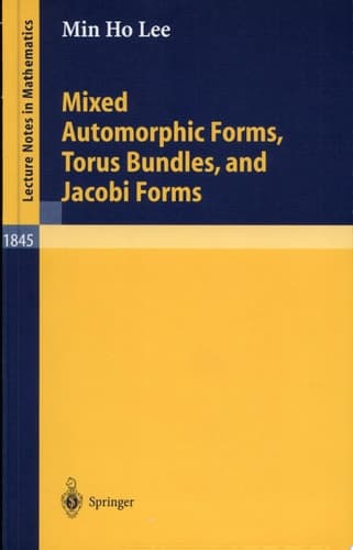 Mixed Automorphic Forms, Torus Bundles, and Jacobi Forms