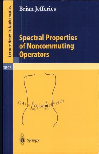Spectral Properties of Noncommuting Operators