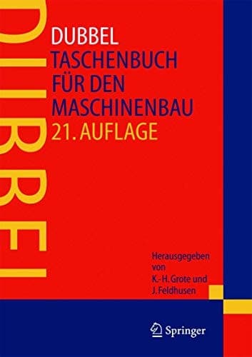 Dubbel Taschenbuch Fur Den Maschinenbau