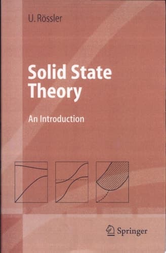 Solid State Theory An Introduction