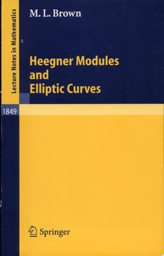 Heegner Modules and Elliptic Curves