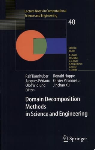 Domain Decomposition Methods in Science and Engineering