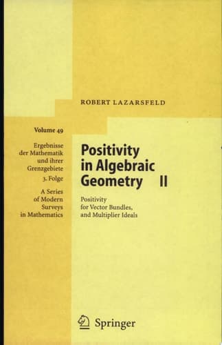 Positivity in algebraic geometry 2