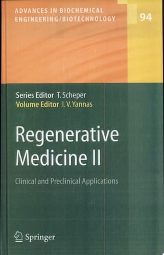 Regenerative Medicine II Clinical and Preclinical Applications