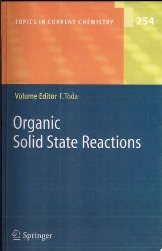 Organic Solid State Reactions
