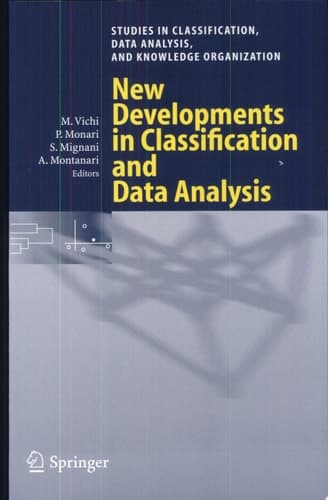 New Developments in Classification and Data Analysis Proceedings of the Meeting of the Classification and Data Analysis Group (CLADAG) of the Italian Statistical Society, University of Bologna, September 22-24, 2003