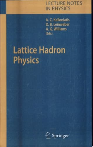 Lattice Hadron Physics