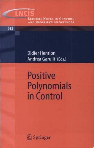 Positive Polynomials in Control