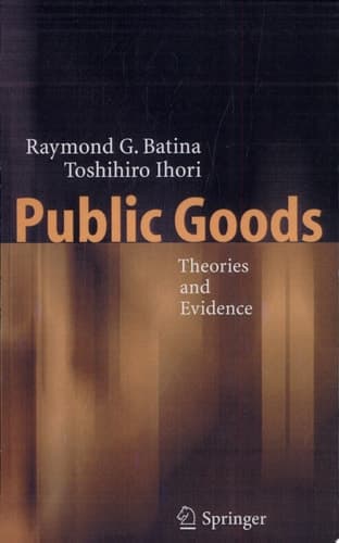 Public Goods Theories and Evidence