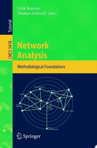 Network Analysis Methodological Foundations