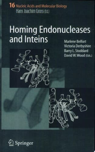 Homing Endonucleases and Inteins