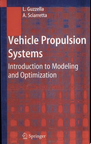 Vehicle Propulsion Systems Introduction to Modeling and Optimization