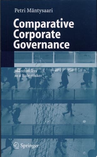 Comparative Corporate Governance Shareholders as a Rule-maker