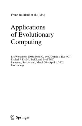 Applications of Evolutionary Computing Evoworkshops: EvoBIO, EvoCOMNET, EvoHot, EvoIASP, EvoMUSART, and EvoSTOC