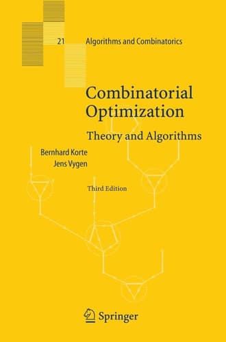 Combinatorial Optimization Theory and Algorithms