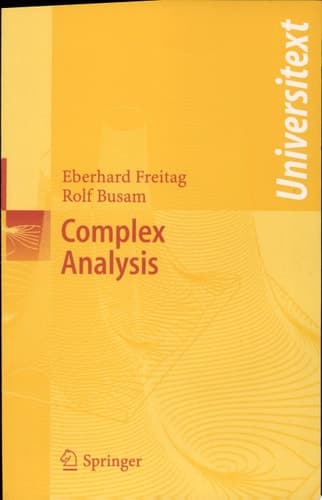 Complex Analysis