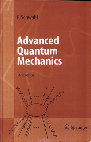 Advanced Quantum Mechanics