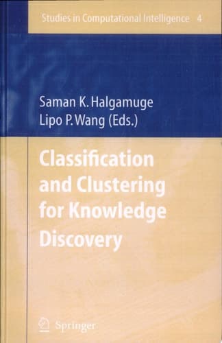 Classification and Clustering for Knowledge Discovery