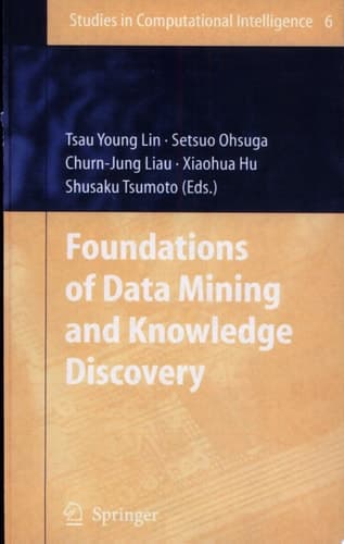 Foundations of Data Mining and Knowledge Discovery