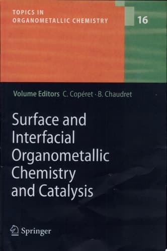 Surface and Interfacial Organometallic Chemistry and Catalysis
