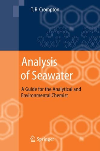Analysis of Seawater A Guide for the Analytical and Environmental Chemist