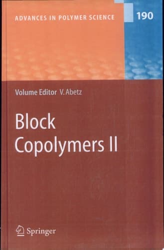 Block Copolymers II