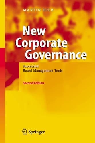 New Corporate Governance Successful Board Management Tools