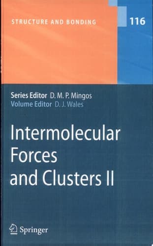 Intermolecular Forces and Clusters II