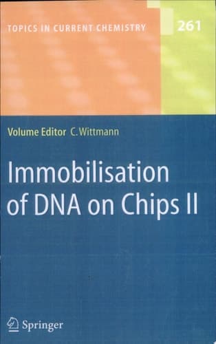 Immobilisation of DNA on Chips: Immobilization of DNA on microarrays