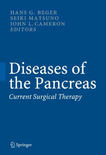 Diseases of the Pancreas Current Surgical Therapy