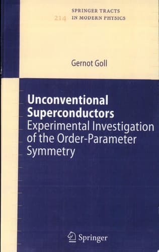 Unconventional Superconductors Experimental Investigation of the Order-Parameter Symmetry