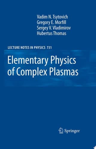 Elementary Physics of Complex Plasmas