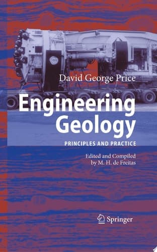 Engineering Geology Principles and Practice