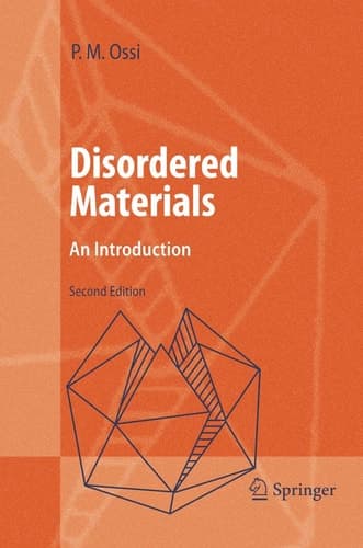 Disordered Materials An Introduction