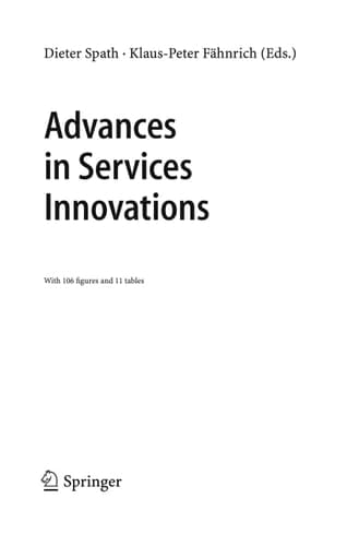 Advances in Services Innovations