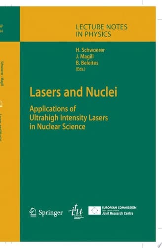 Lasers and Nuclei Applications of Ultrahigh Intensity Lasers in Nuclear Science