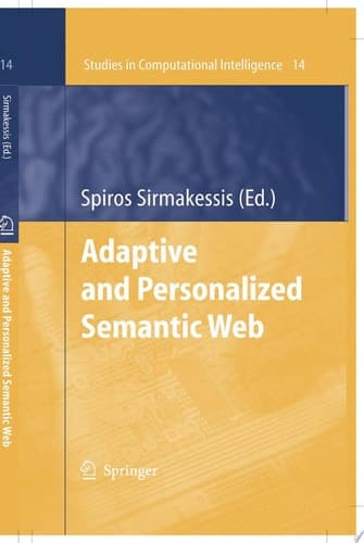 Adaptive and Personalized Semantic Web