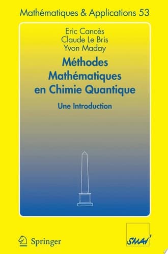 Méthodes mathématiques en chimie quantique. Une introduction