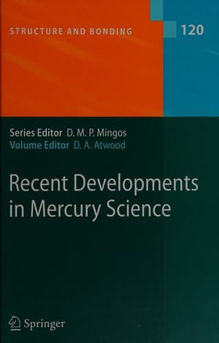 Recent Developments in Mercury Science