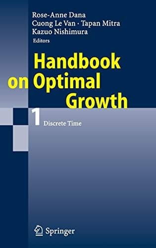 Handbook on Optimal Growth 1 Discrete Time