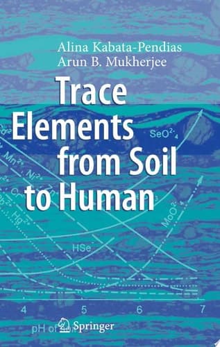 Trace Elements from Soil to Human