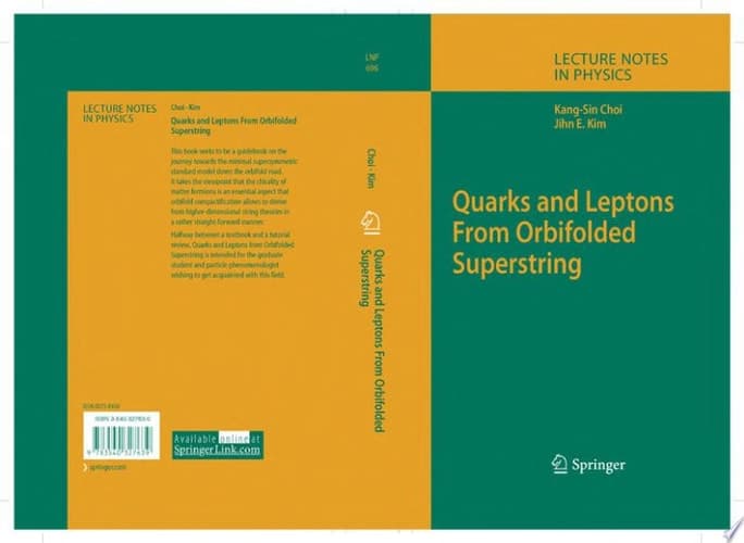 Quarks and Leptons From Orbifolded Superstring